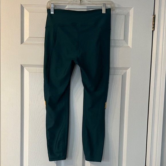 Under Armour Teal and Yellow Leggings - Picture 4 of 4